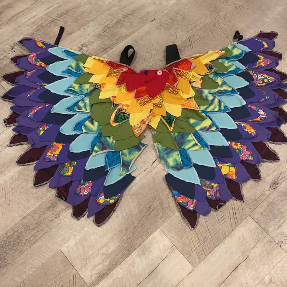 Bespoke Costume / play:  Handmade Butterfly wings - magical play for children.